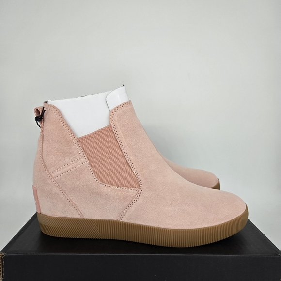 New Sorel Women's Out N About Slip-On Wedge Shoes Booties Women's Size 9.5 - Picture 3 of 9